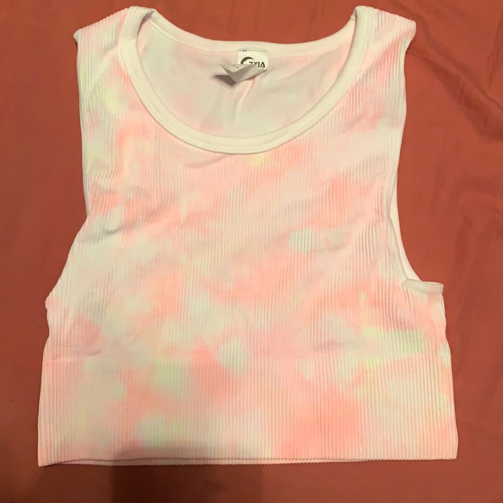 Zyia crop top sports bra